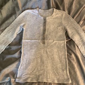 Grey Aerie Henley Top